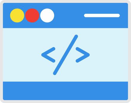 codificación vívido aplicación elemento icono vector
