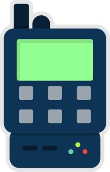 dispositivo 3d interfaz forma icono vector