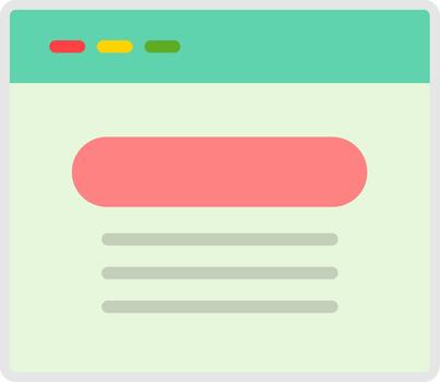 Website Digital Tech Element Icon vector