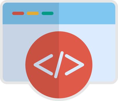 Browser Tech Styled Form Icon vector