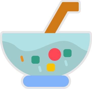 puñetazo agudo borde visual formar vector