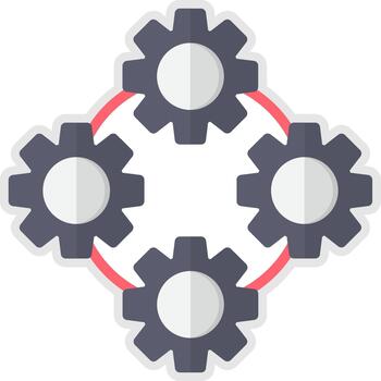 proceso agudo borde visual formar vector