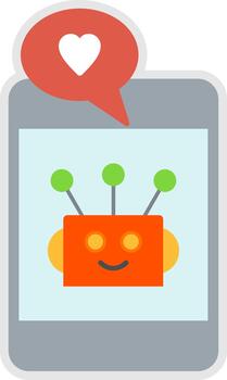 Bot Modular Form Shape vector
