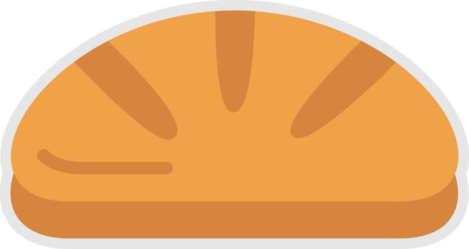 Bread Vibrant Visual Object Graphic vector
