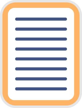 Nota basado en web diseño elemento icono vector