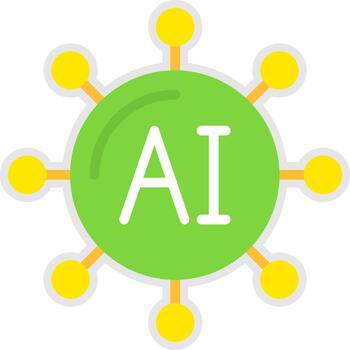 ai agudo borde visual formar vector