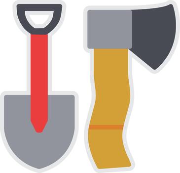 herramientas agudo borde visual formar vector