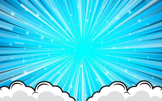 explosión cómic antecedentes vector