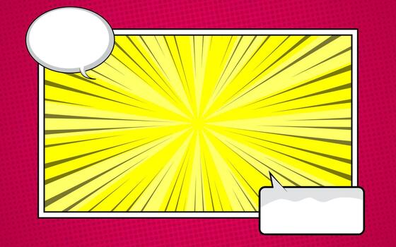 cómic antecedentes con habla burbuja vector