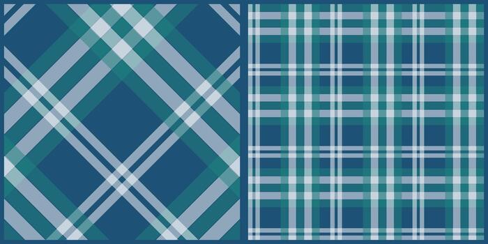 different plaid pattern vector