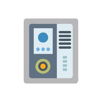 Compact Intercom System for Easy Installation vector