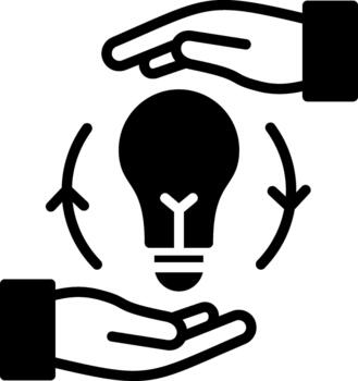 Creative Process Outlined Frame Object vector
