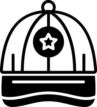 Cap Sharp Edge Visual vector