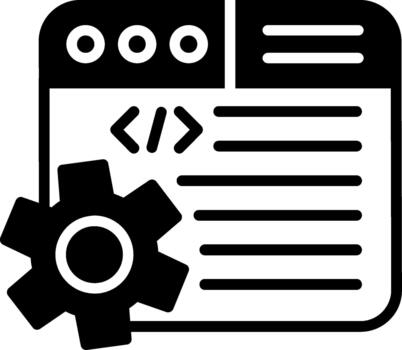 Web Programming Vibrant Visual Object vector