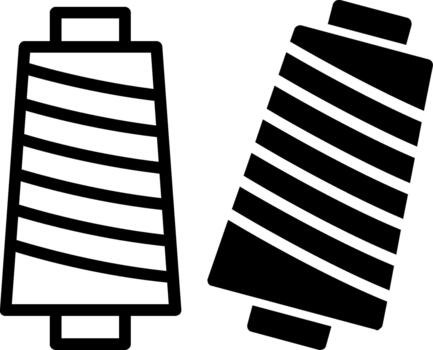 Thread Minimal UI Element vector