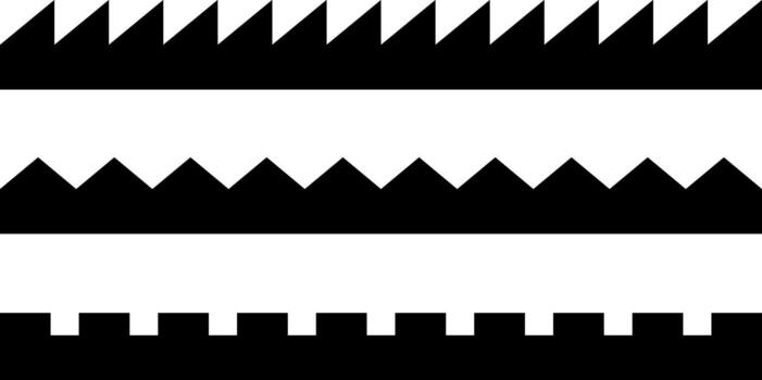 Geometric pattern with triangles and rectangles vector