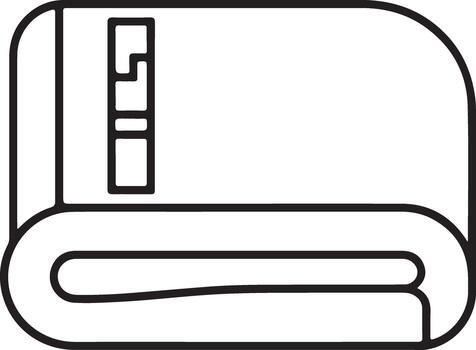 plano diseño impresora icono vector