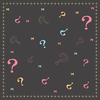 fondo de signo de interrogación vector