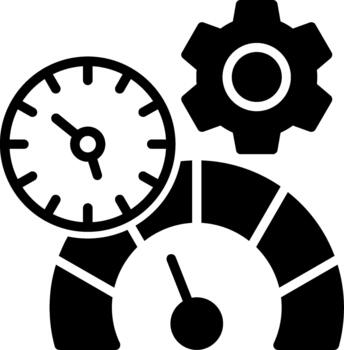 Timer Stylized Flat Drawing vector