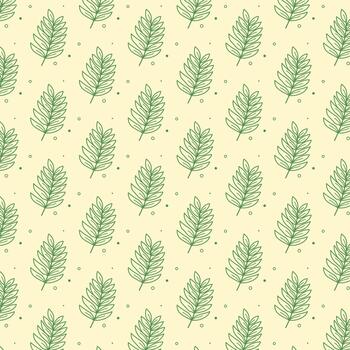 Leaf Pattern Background vector