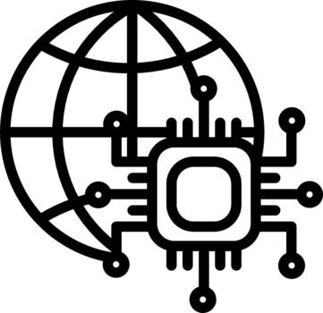 Global Microchip Technology and Processor vector