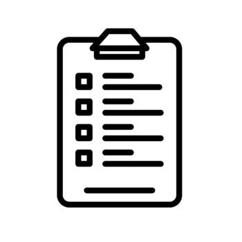 Project Progress Report Icon - Analytics Document Statistics vector