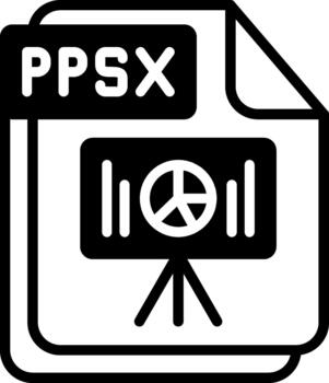 PPSX Sharp Edge Visual vector