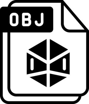 OBJ User Interface Mark vector