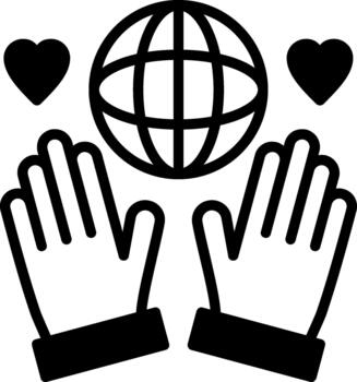 Globe Web-Based Design Element vector