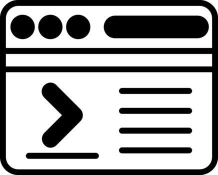 Command Web-Based Design Element vector