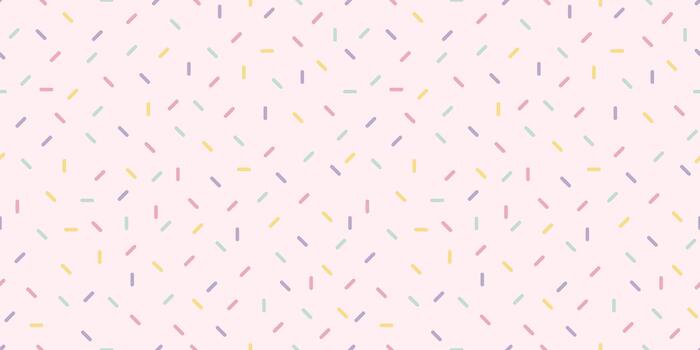 Sprinkle seamless pattern background vector