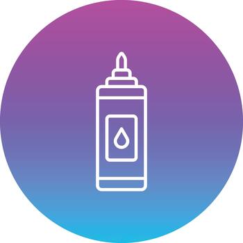 corrección fluido circulo degradado vector