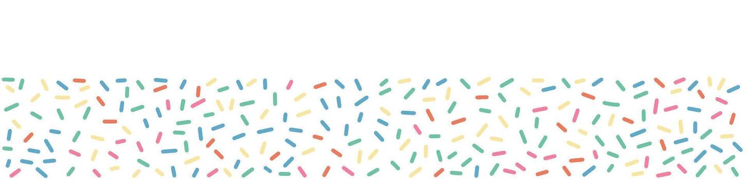 Sprinkle Pattern Frame vector