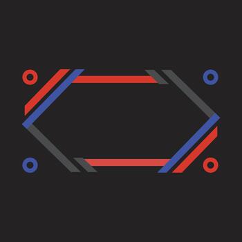 Strike Angular Tech Wordmark Illustration vector