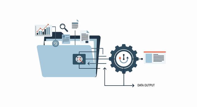 datos Procesando sistema vector