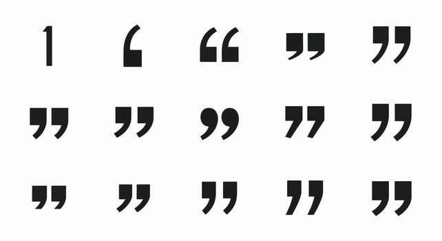 cotización marcas cuadrícula vector