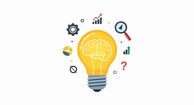 creativo idea Generacion vector