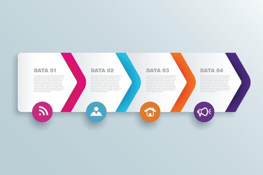 Company data element icon vector