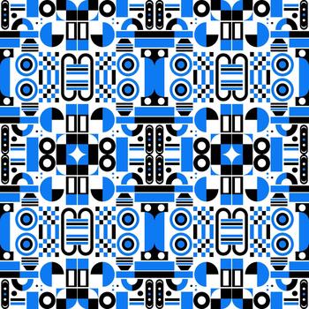 Geometric Seamless Pattern vector