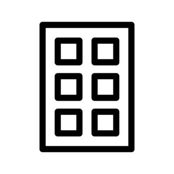 menú botón interfaz icono vector