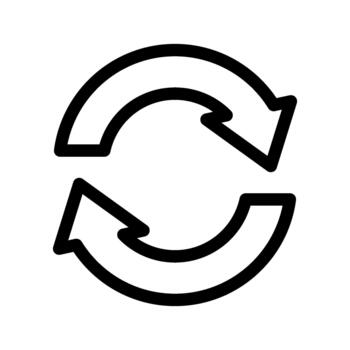 Sync Data Refresh Icon vector