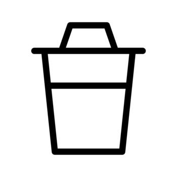 Delete remove icon vector