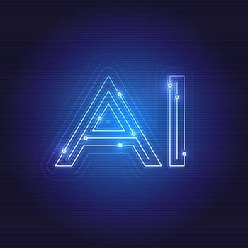 Agentic Digital Technology Background vector