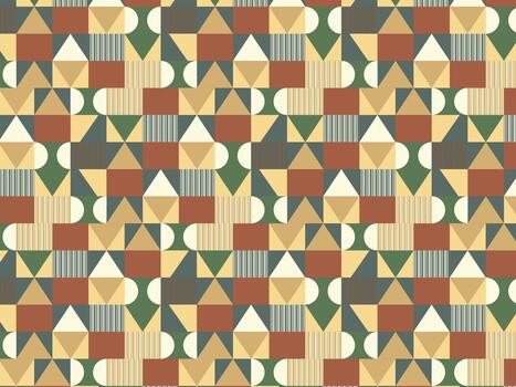 abstract geometric shape background pattern design vector
