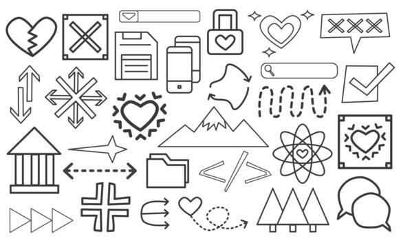 conjunto elemento resumen vector