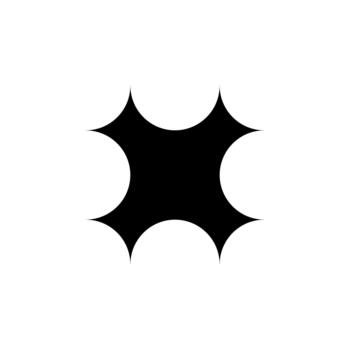 solid geometric frame background vector