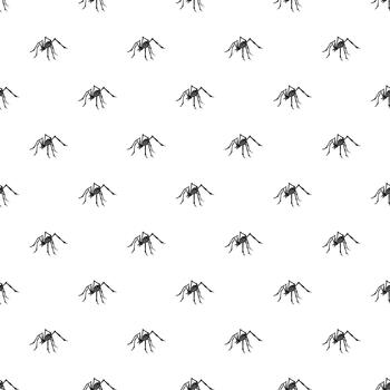 arañas creando sin costura repitiendo modelo antecedentes vector