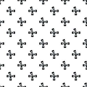 enclavamiento manos formando un unidad y trabajo en equipo modelo vector