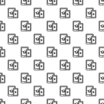 en línea educación mi aprendizaje digital estudiar modelo vector