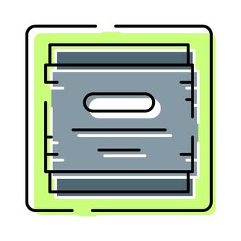 computadora procesador pastilla hardware Ingenieria tecnología concepto vector